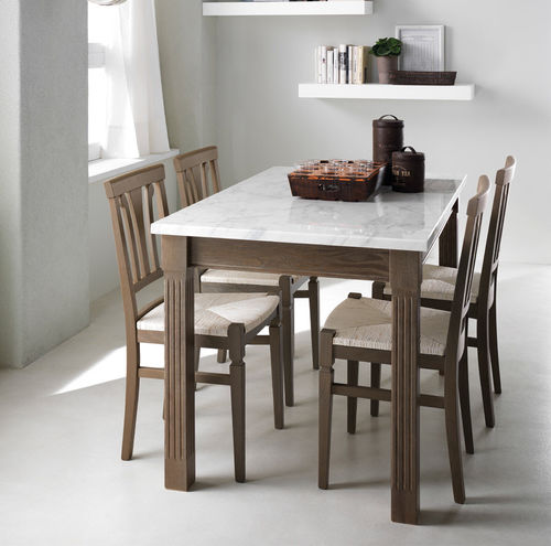 Klassischer Esstisch - BALTIMORA - SCAVOLINI - Spanplatte / Laminat / ABS