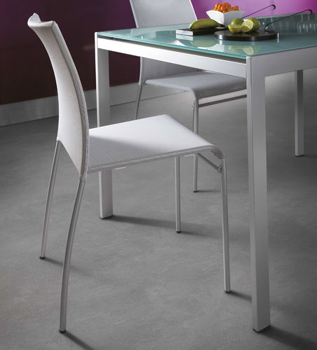 Moderner Stuhl - AVENUE - SCAVOLINI - für den Innenraum / Stoff / Gestell aus bemaltem Stahl