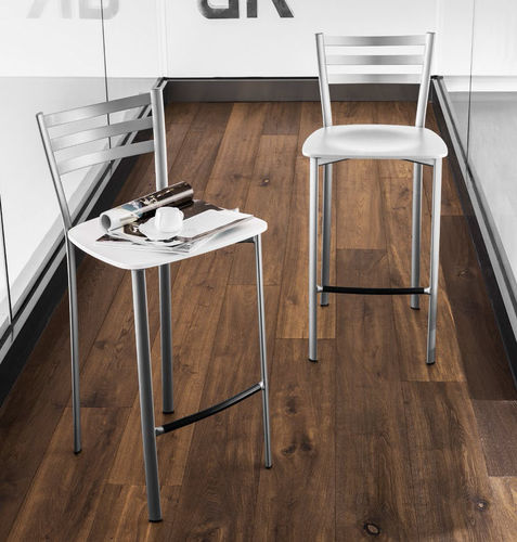 Moderner Barstuhl - SPEEDY - SCAVOLINI - für den Innenraum / Stoff / Sperrholz