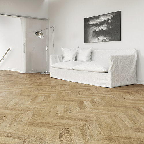 HDF-Laminatboden - S176973 - FAUS International Flooring - schwimmend / verklebt / Parkettimitat