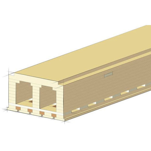 Holzfertigbauelement - LIGNO Q3 classique BV - Lignotrend - Stahlbeton / aus Gasbeton / für Boden
