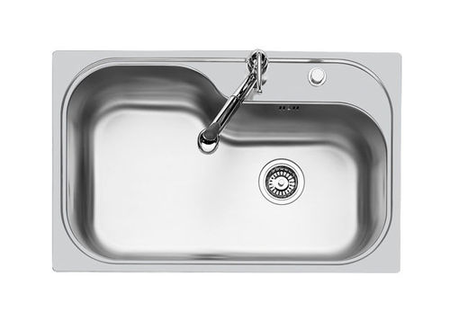 Einbeckenspüle - TORNADO.STD - 1579 660 - Foster spa - ohne Abtropffläche / Edelstahl / einbaufähig
