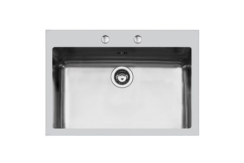 Einbeckenspüle - KE.R15.1V.71x40.Q4 - 2278 050 - Foster spa - ohne Abtropffläche / Edelstahl / einbaufähig