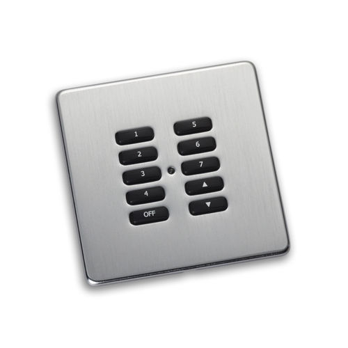 Bedientastatur für Hausautomationssystem - RCM-100 - Rako Controls - für Innenbeleuchtung / wandmontiert / kabellos