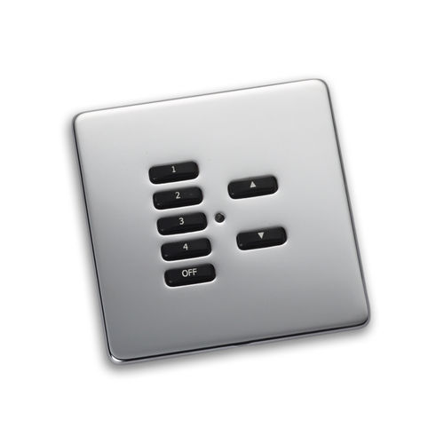 Bedientastatur für Hausautomationssystem - RNC-070 - Rako Controls - für Innenbeleuchtung / wandmontiert / kabellos