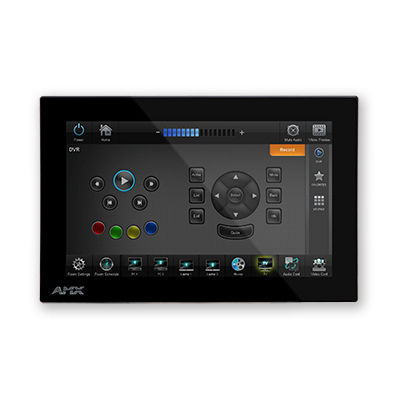 Touchscreen für multifunktionales Hausautomationssystem - MXD-700-NC - AMX - wandmontiert