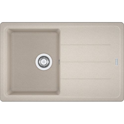 Einbeckenspüle - BASIS BFG 611 780 REV - FRANKE HOME SOLUTIONS - mit Abtropffläche / Granit / einbaufähig