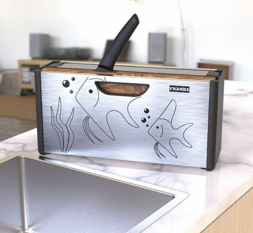 Edelstahl-Messerblock - Andy Chef - FRANKE HOME SOLUTIONS