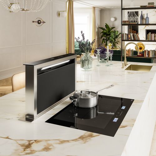 Tischlüfter - FDW 908 IB XS - FRANKE HOME SOLUTIONS - Umluft / mit integrierter Beleuchtung / versenkbar