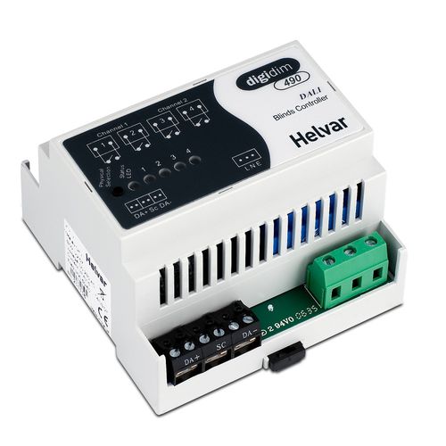 Binäreingang-Schnittstellenmodul - 490/494/498/499 - HELVAR - DIN-Schiene / IP