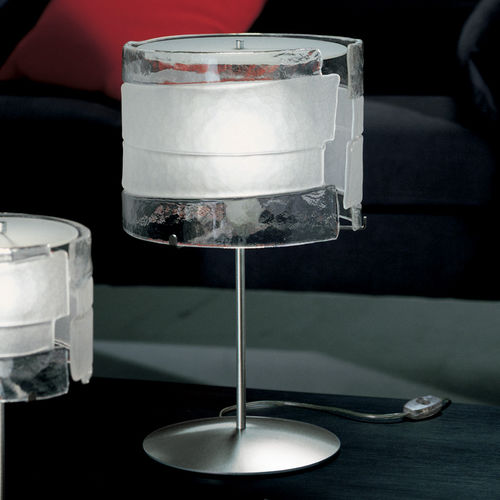 Tischlampe - RADIUS - Av Mazzega - Glas / modern / mit Kabel
