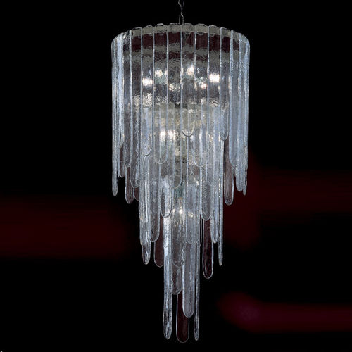 Moderner Kronleuchter - Av Mazzega - Glas / 3 Glühbirnen / 9 Glühbirnen