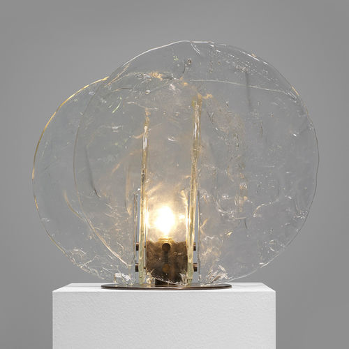 Tischlampe - NASON 335 - Av Mazzega - Glas / modern / mit Kabel