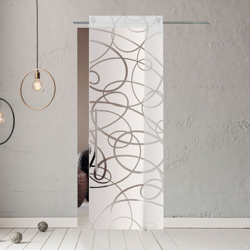 Tür für Innenbereich - CLASSICI : AURA  - Casali - Hartglas / Edelstahl / Schiebe
