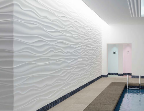 Dekorplatte für Wand - VAPOUR - ArmourColor - VOC-frei / aus recyceltem Material / Gips