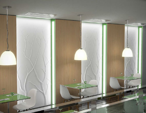 Dekorplatte für Wand - ELM - ArmourColor - VOC-frei / aus recyceltem Material / Gips