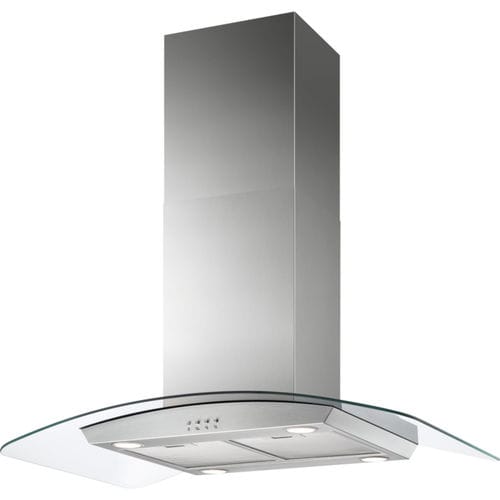 Inseldunstabzug - ZFIX19A - Zanussi Home appliances - mit integrierter Beleuchtung / Klasse C / grau