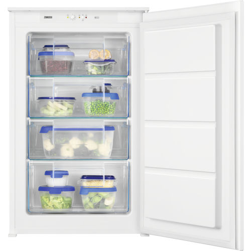 Weißer Gefrierschrank - ZUAN88ES - Zanussi Home appliances - Einbau