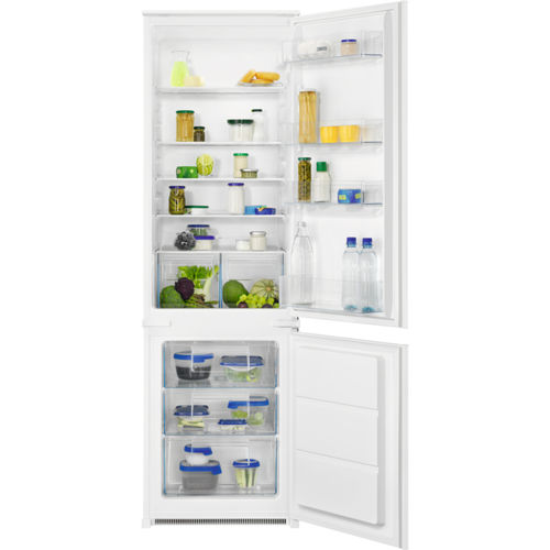 Kühl-Gefrierkombination / mit Doppeltür - ZNLN18FS1 - Zanussi Home appliances - für Privatgebrauch / Einbau / mit Gefrierschrank unten