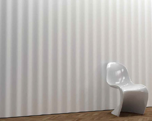 Dekorplatte für Wand - CORRUGATED - Armourcoat USA - Gips / 3D