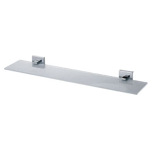 Wandmontiertes Regal - 6818-70-80CP - JUSTIME - modern / verchromter Messing / für Badezimmer