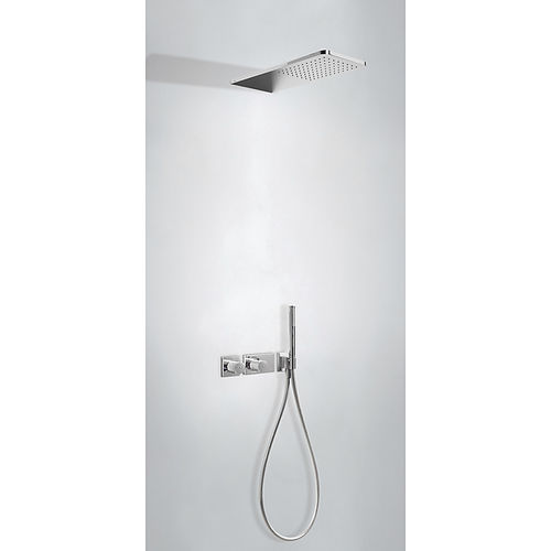Duschsystem für Wandeinbau - BLOCK SYSTEM®: 20735202 - TRES Grifería - modern / mit Handbrause / thermostatisch