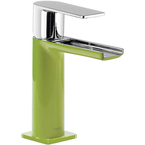 Einhebelmischer für Waschtisch - LOFT COLORS: 20011001VED - TRES Grifería - Aufsatz / Metall / für Badezimmer