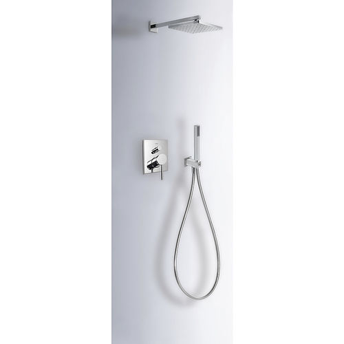 Duschsystem für Wandeinbau - MONO-TERM®: 20118006 - TRES Grifería - modern / mit Handbrause / mit regulierbarem Brausekopf