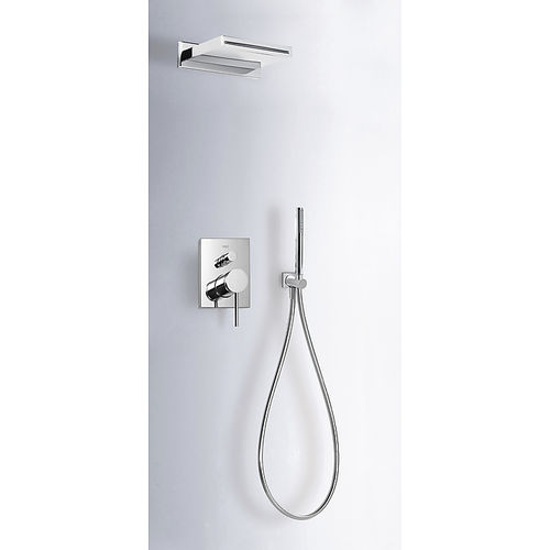Duschsystem für Wandeinbau - MONO-TERM®: 06218006 - TRES Grifería - modern / mit Handbrause / mit festem Brausekopf