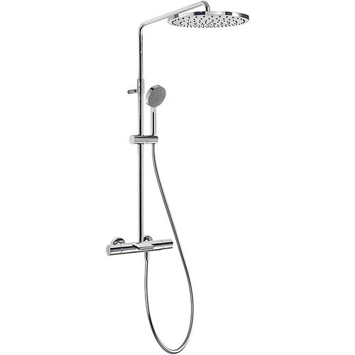 Wandmontiertes Duschsystem - MAX: 06231201 - TRES Grifería - modern / mit Handbrause / thermostatisch