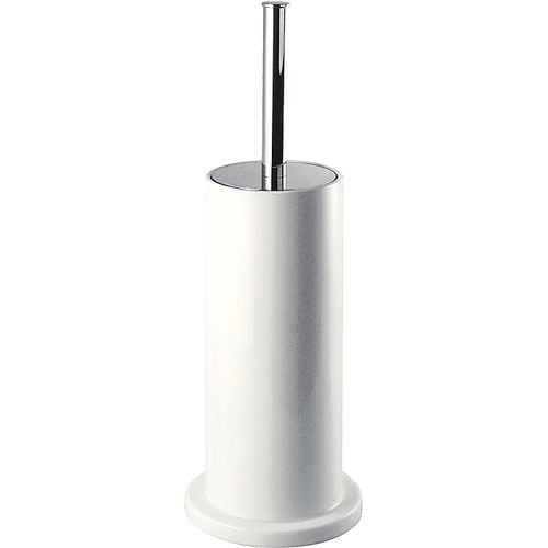 Toilettenbürste aus verchromtem Metall - MAX-TRES: 16163623 - TRES Grifería - Keramik / bodenstehend