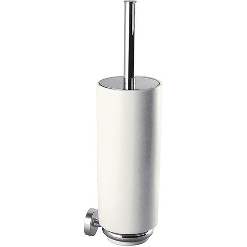 Toilettenbürste aus verchromtem Metall - MAX-TRES: 16163624 - TRES Grifería - Keramik / wandmontiert