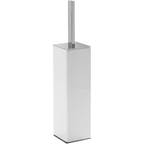 Toilettenbürste aus verchromtem Metall - SLIM-TRES: 20263611 - TRES Grifería - Keramik / bodenstehend