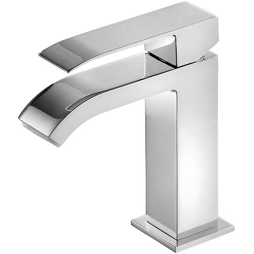 Einhebelmischer für Waschtisch - CUADRO-TRES: 00610101 - TRES Grifería - Aufsatz / aus verchromtem Metall / für Badezimmer