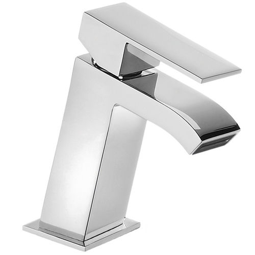 Einhebelmischer für Waschtisch - CUADRO-TRES: 00620101 - TRES Grifería - Aufsatz / aus verchromtem Metall / für Badezimmer