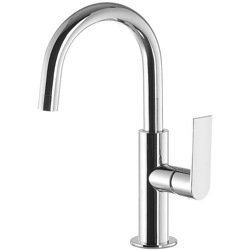 Einhebelmischer für Waschtisch - LOFT-TRES: 20020504 - TRES Grifería - Aufsatz / aus verchromtem Metall / für Badezimmer