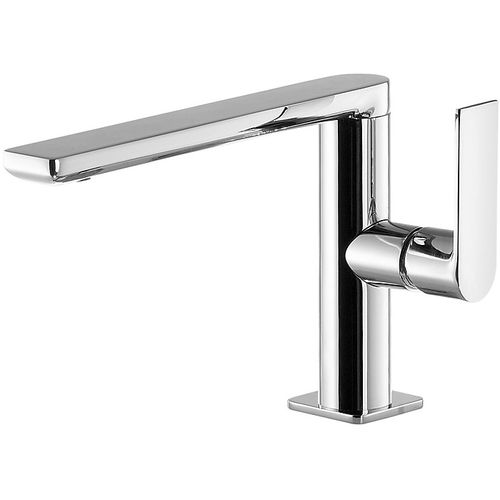 Einhebelmischer für Waschtisch - LOFT-TRES: 20020501 - TRES Grifería - Aufsatz / aus verchromtem Metall / für Badezimmer
