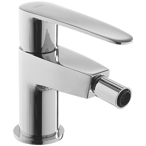 Bidet-Einhebelmischer - FLAT-TRES: 20412001 - TRES Grifería - Aufsatz / aus verchromtem Metall / für Badezimmer