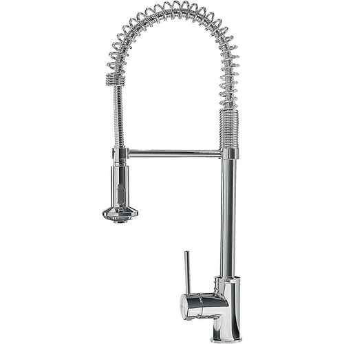 Aufsatz-Einhebelmischer - MAX-TRES: 130493 - TRES Grifería - aus verchromtem Metall / für Küche / 1-Loch