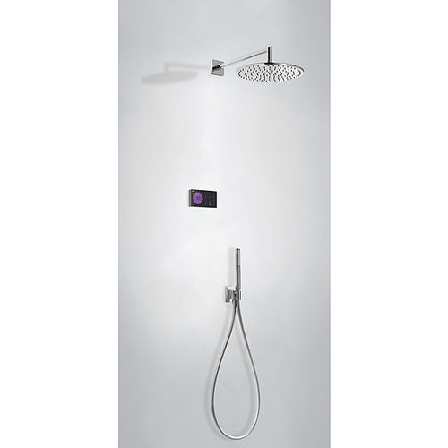 Wandmontiertes Duschsystem - SHOWER TECHNOLOGY: 09288558 - TRES Grifería - modern / mit Handbrause / thermostatisch