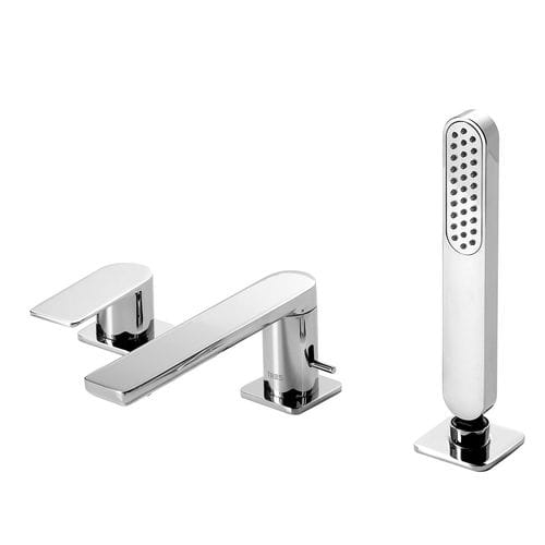 Einhebelmischer für Badewanne - LOFT: 20016203 - TRES Grifería - Aufsatz / aus verchromtem Metall / für Badezimmer