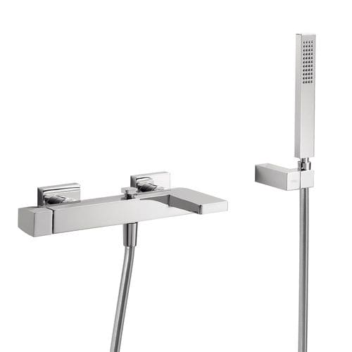 Einhebelmischer für Dusche - SLIM EXCLUSIVE: 20217001 - TRES Grifería - für Badewanne / wandmontiert / aus verchromtem Metall