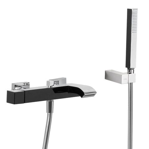 Einhebelmischer für Dusche - CUADRO EXCLUSIVE: 60717002 - TRES Grifería - für Badewanne / wandmontiert / aus verchromtem Metall