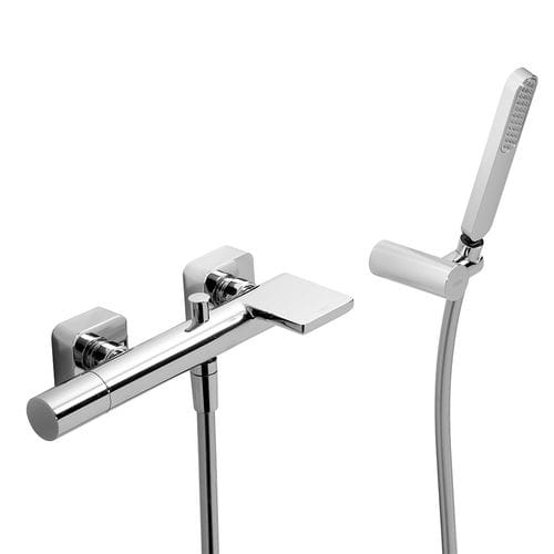 Einhebelmischer für Dusche - LOFT-TRES: 20017001 - TRES Grifería - für Badewanne / wandmontiert / aus verchromtem Metall