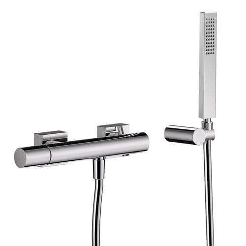 Einhebelmischer für Dusche - 21116701 - TRES Grifería - wandmontiert / aus verchromtem Metall / für Badezimmer