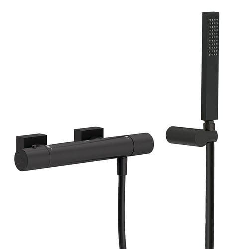 Einhebelmischer für Dusche - 21116409NM - TRES Grifería - wandmontiert / thermostatisch / aus verchromtem Metall