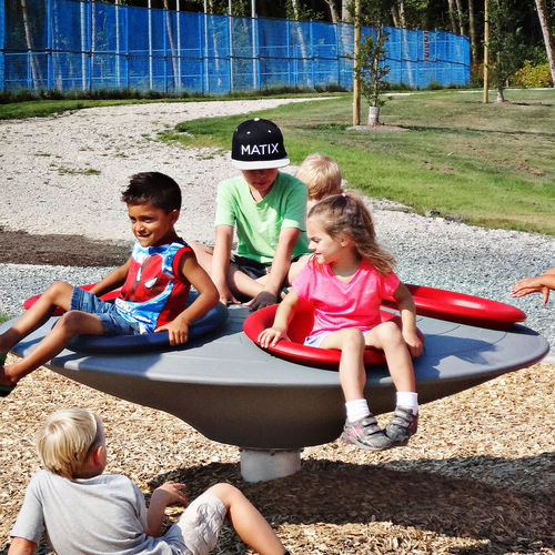 Spielplatz-Drehgerät / Kinder - CAROUSEL - KOMPAN - für Spielplätze