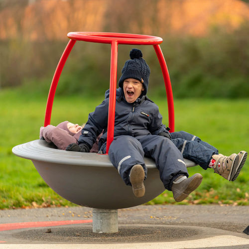Spielplatz-Drehgerät / Kinder - ELE400065 - KOMPAN - behindertenfreundlich / für Spielplätze