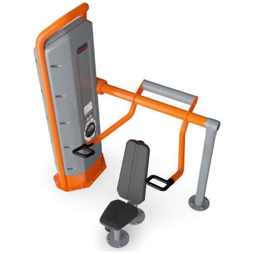 Schulterpresse-Fitnessgerät - FAZ604 - KOMPAN - für Außenbereich / für öffentliche Bereiche