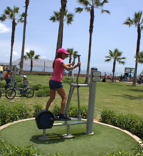 Heimtrainer für öffentliche Bereiche - X-ercise - KOMPAN - für Sportparcours / für Spielplätze